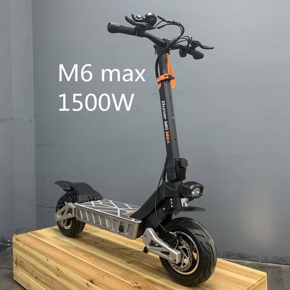 2024 hot Selling big power electric scooter M6 Max dual motor fat tire outdoor scooters adult using