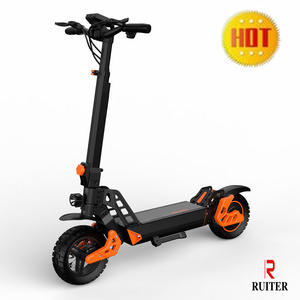 2023  New 10inch  Adults Sports Germany Warehouse Two Wheels Off Road Luggage  Electric Scooters