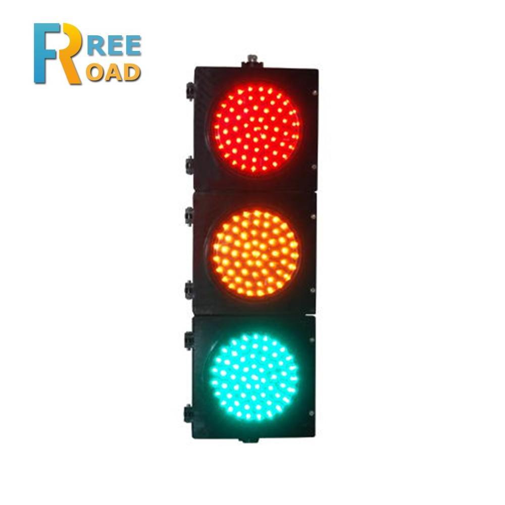 200mm Red/yellow/green 3aspects head arrow and full led traffic signal light