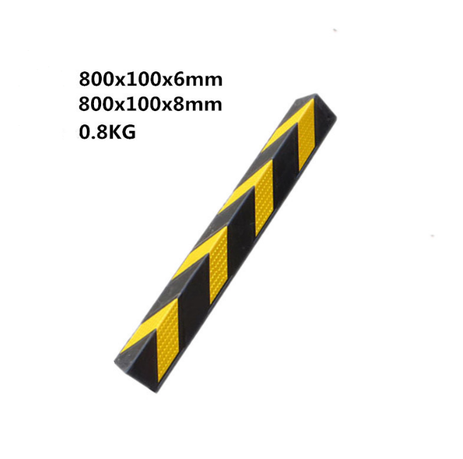 800mm right angle parking Safety reflective nylon corner guards for walls