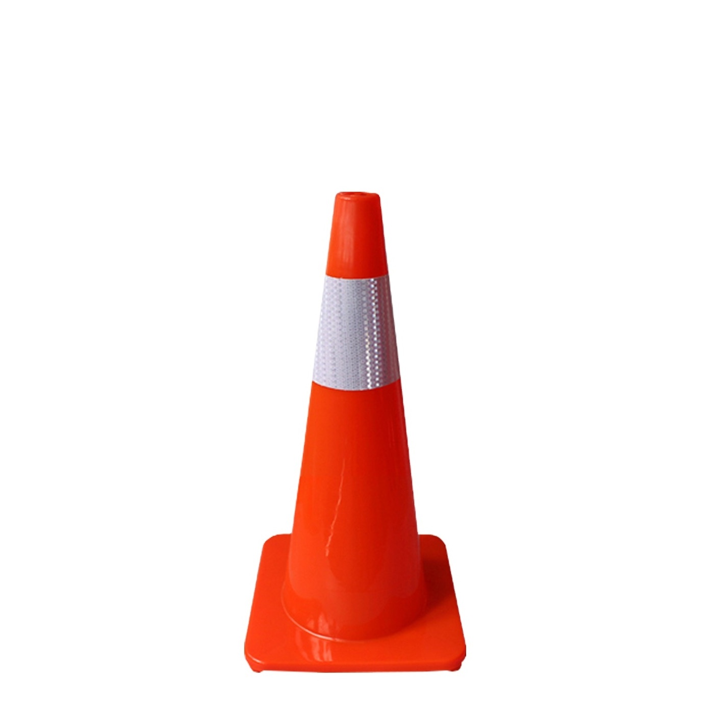 70cm PVC European standard road warning colored safety traffic cone