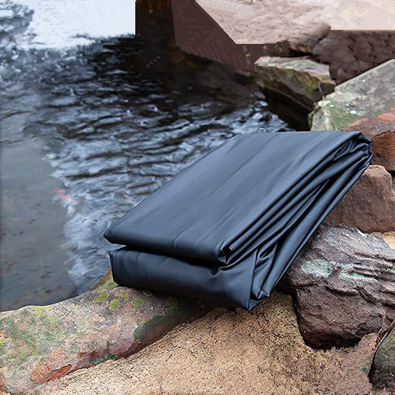 Fish Farm Pond Liner 1mm Hdpe Geomembrane Black Green White Blue 100% Virgin Material