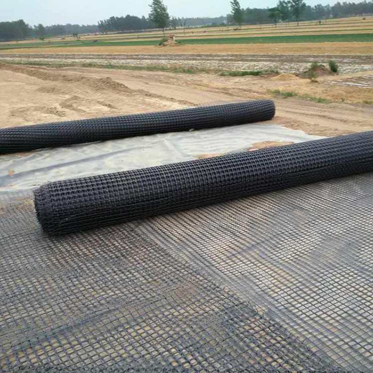 20kn 30kn m Plastic biaxial pp welded geogrid pp biaxial geogrid