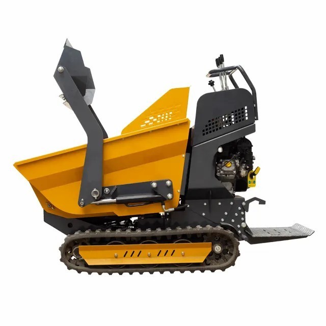 Mini Track Dumper 500kg 1000kg Mini Dump Truck Gasoline Diesel Electric Crawler Mini Dumper