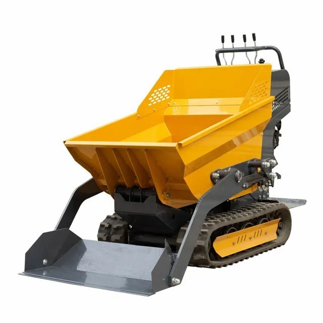 Chinese Manufacturer OEM crawler dumper truck construction site auto loader dumper CE certificate mini dumper 0.5- 1 ton