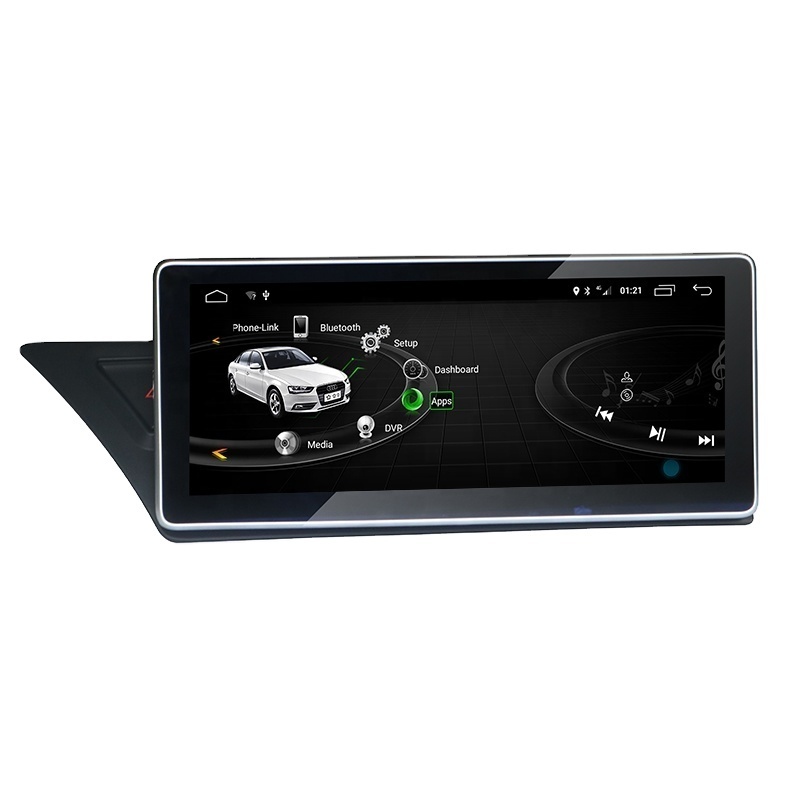 Android 12 4+64GB 10.25'' for Audi A4 A4L A5  2G MMI 2004-2008 car radio gps navigation multimedia system player autoradio