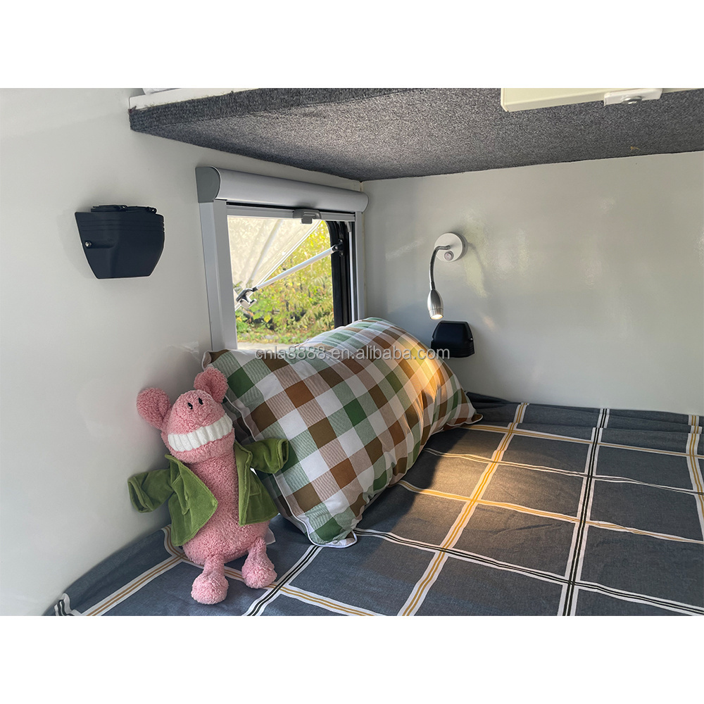 High quality luxury caravan trailer mobile caravan trailer off road caravan