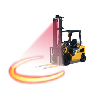 Forklift Safety red Zone ARC beam Spot Lamps Danger Area  Blue  Warning Lights