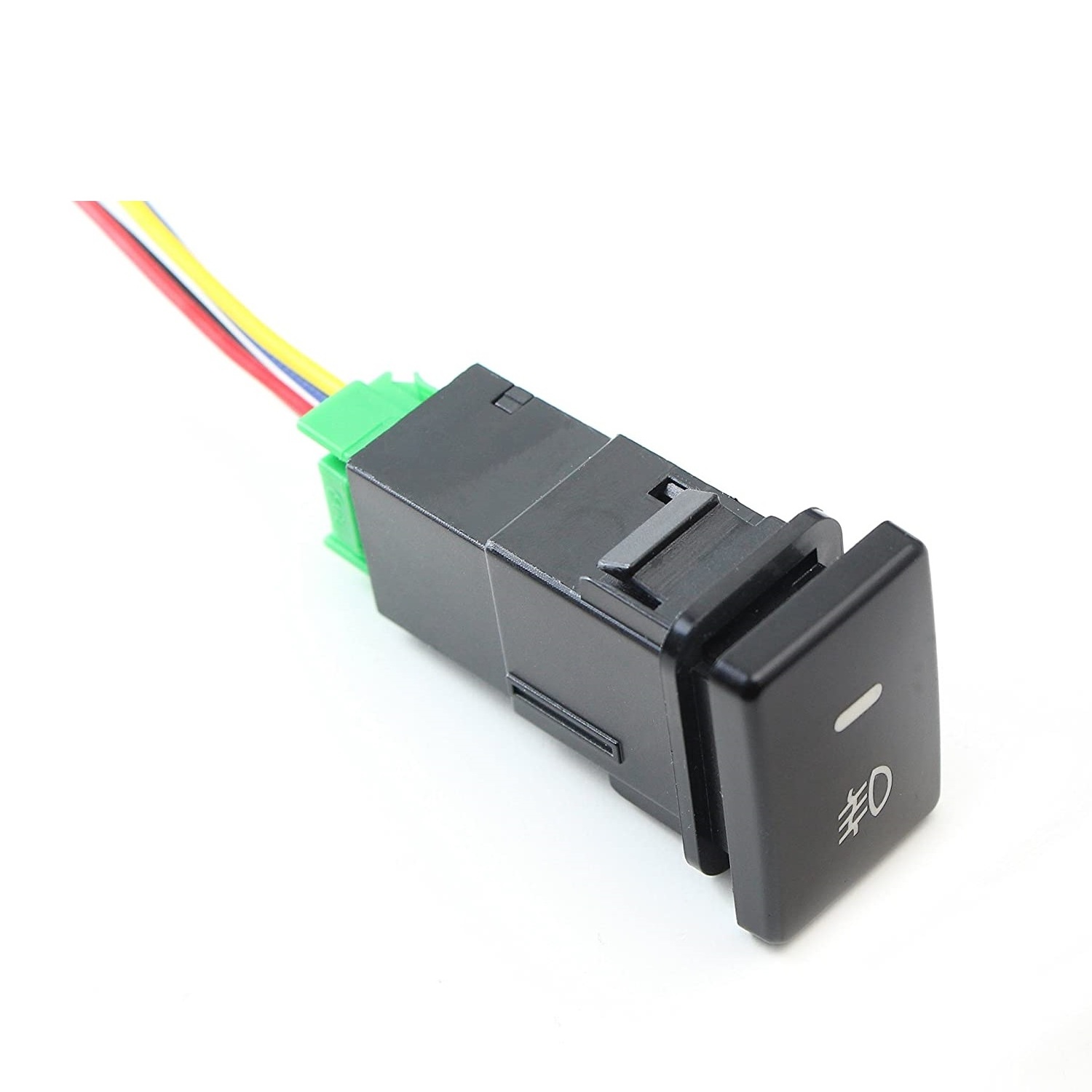 Factory Style 4-Pole 12V Push Button 33x22mm for toyota Switch Compatible with Fog Lights, DRL, LED Light Bar