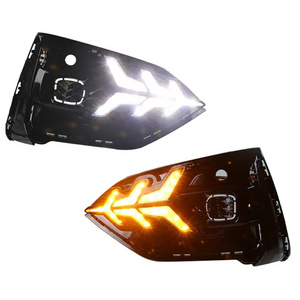 LED Auto Car DRL daytime running light Bumper Front Fog lamp light Daylight for Ford Focus ST-Line 2018 2019