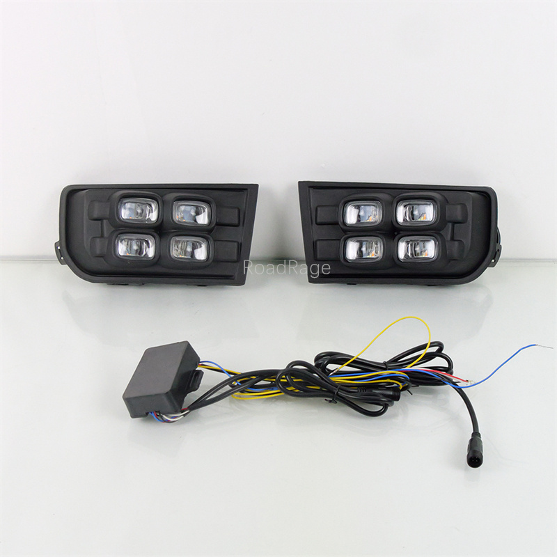 NEW ARRIVAL DRL for GWM Hover Haval H5 2023 2024 LED daytime running fog light with Turn Signal driving Lamp auto parts