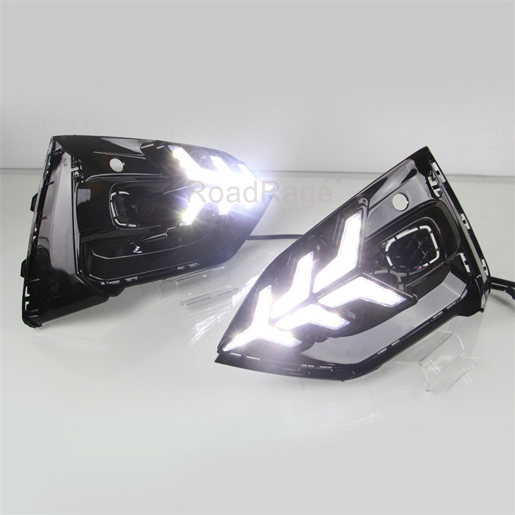 LED Auto Car DRL daytime running light Bumper Front Fog lamp light Daylight for Ford Focus ST-Line 2018 2019