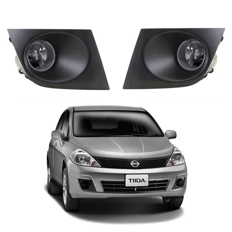 body kit  Fog Light lamp for nissan versa tiida 2009 2010 2011 2012 2013