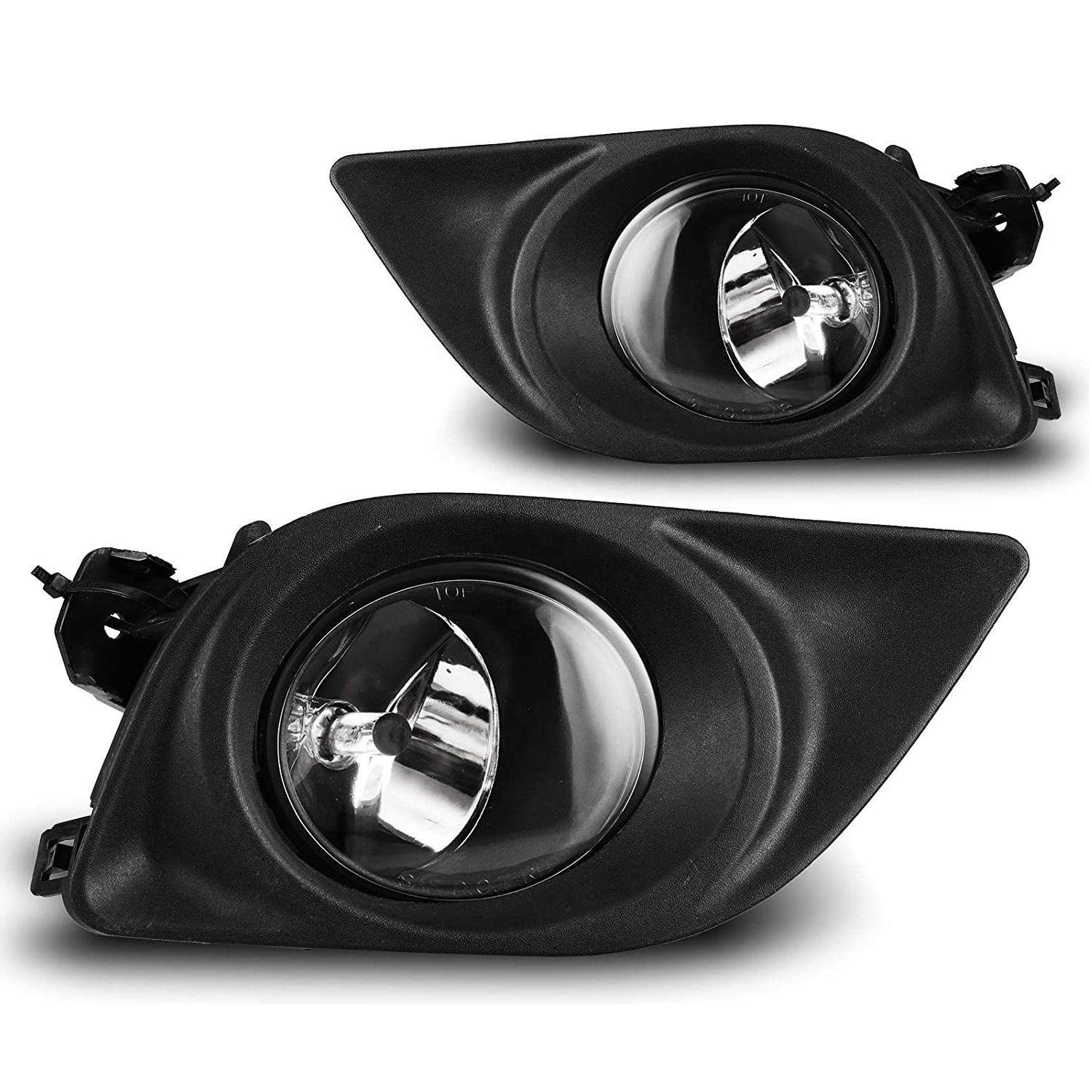 Clear Lens Black Housing Fog Lights Kit for Nissan Versa sunny almera  2012 2013 2014 with switch Wire harness