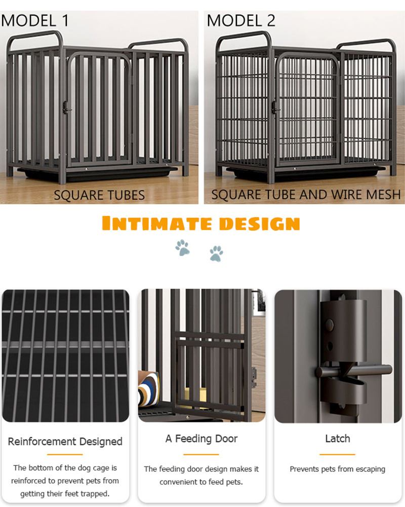 Wholesale Metal Large XXL Dog Cage Metal Kennels, Stackable Dog Cages For Large Dog