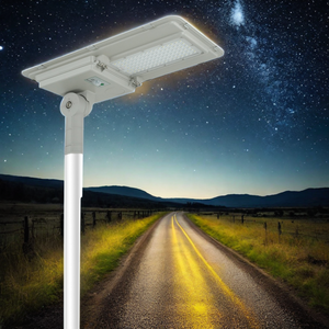 Remote Control Solar Powered Street Light Waterproof Lamp High Lumen 1000w Integrated All In One Solar Led Street Lights Outdoor