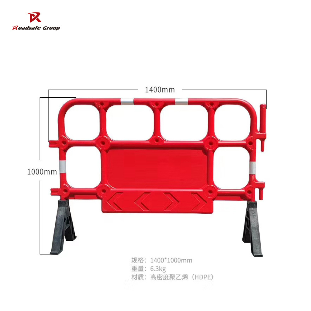 Road crowd control barrier /concert /events orange / white / black barricades / metal portable safety fencing