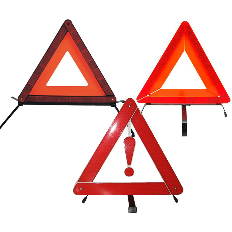 road safety reflector car emergency tools warning triangle hot sale reflectors