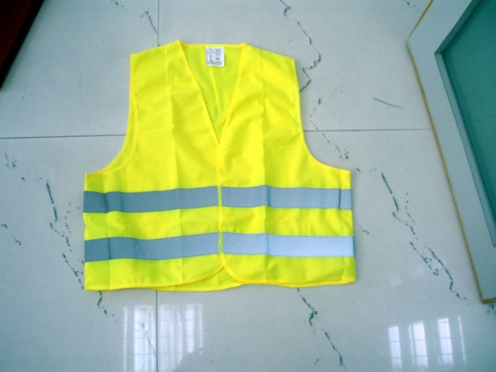 Customized High Visibility Jacket Safety Vest Reflective Jacket With Led Flash