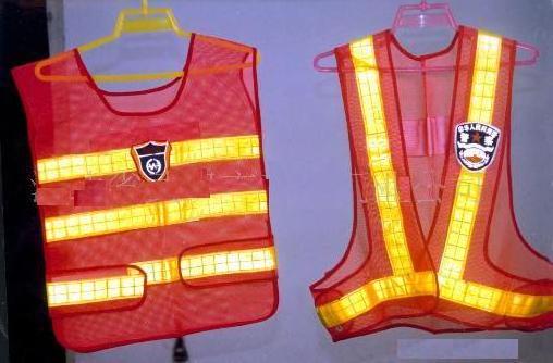 Customized High Visibility Jacket Safety Vest Reflective Jacket With Led Flash