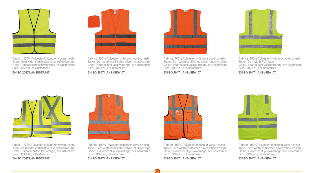 High Visibility Cheap Safety vest Reflector Jacket Reflective Vest custom logo with Pockets 120g and One size fits all