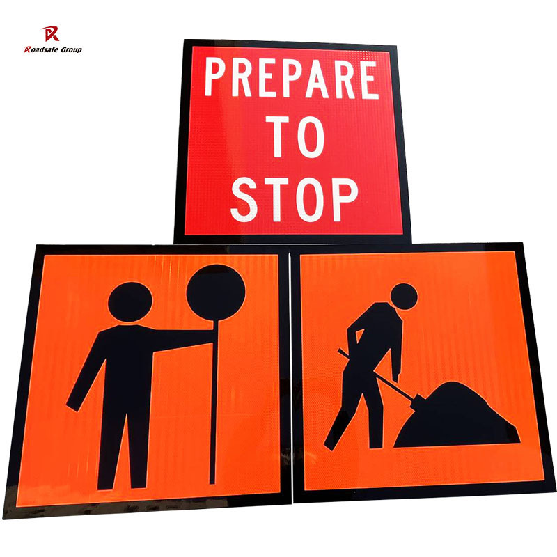 ROADSAFE MANUFACTURE SPEED radar Australia  swing stands road sign a frame safety signs pvc traffic signage