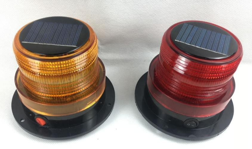 Solar Warning Light Safety Car Flash Magnetic Solar Direction Light Warning Lamp Solar Color Warning Strobe Light