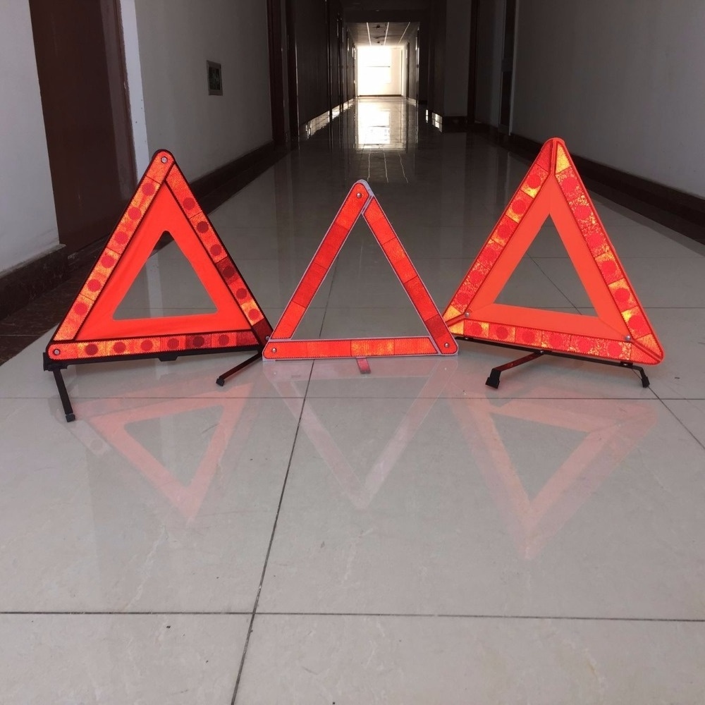 PMAA Car Emergency Reflective Safety Warning Triangle Lights Reflective Triangle