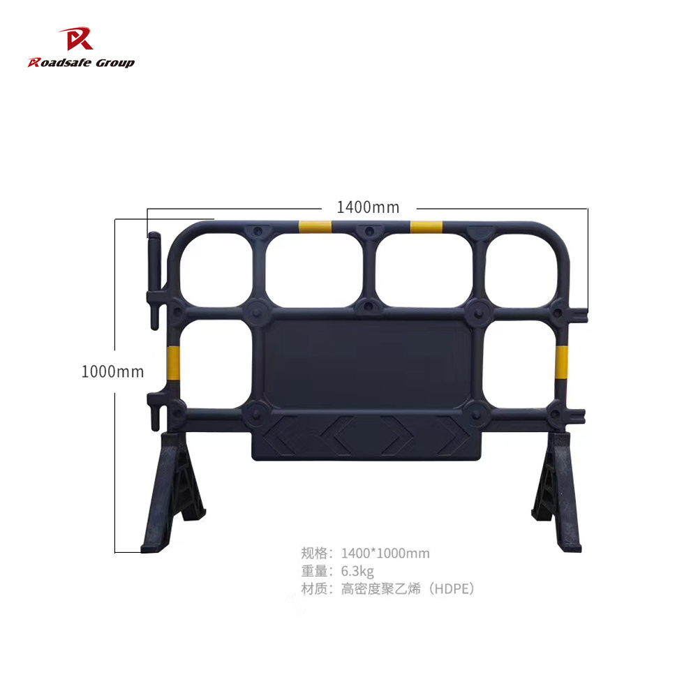 Road crowd control barrier /concert /events orange / white / black barricades / metal portable safety fencing