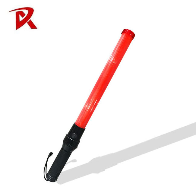 54cm Rechargeable Battery Flashing Led Traffic Baton Wand Security Traffic Baton