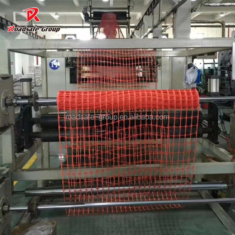 Portable plastic safety fence mesh net orange fence mesh plastic safety mesh