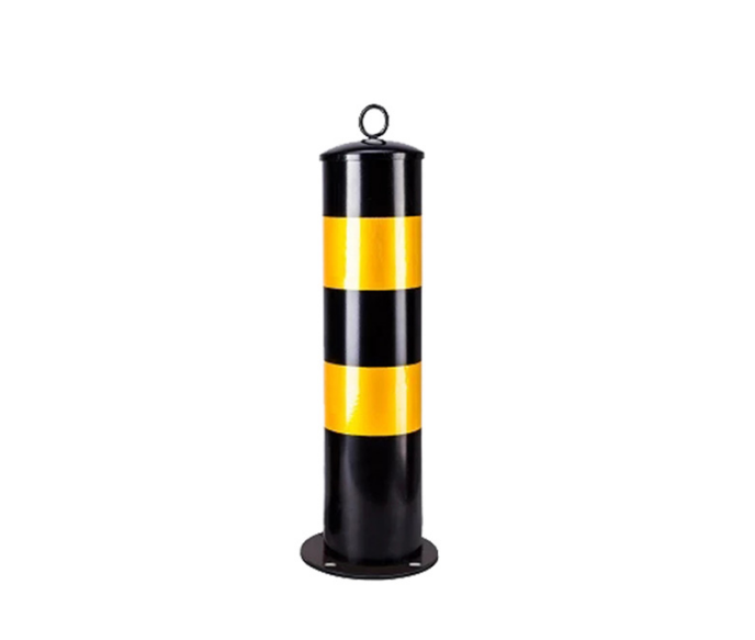 High Quality black/yellow  Bollard  stainless Steel Post /  Anti-collision barrier  post bollards