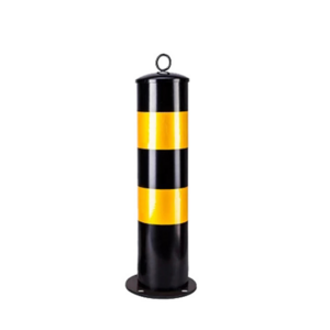 High Quality black/yellow  Bollard  stainless Steel Post /  Anti-collision barrier  post bollards