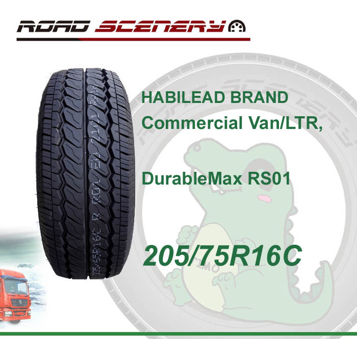 wholesale tire distributor 205/75R16C commercial van car tires with EU label