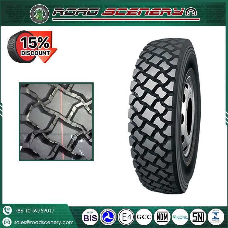 Allround brand Radial Tire Design and 175-195mm Width radial truck tire 11R22.5 11R24.5 for sale