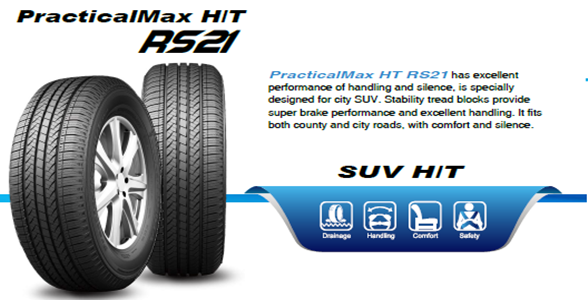 Importing Car tyres PracticalMax H/T 265/70R16 made in China