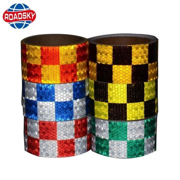 Conspicuity Micro Prism Safety Traffic Cone Reflective Tape