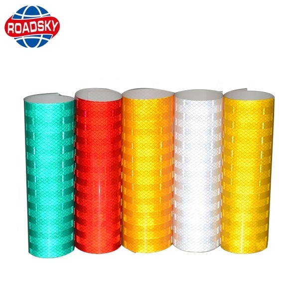 Conspicuity Micro Prism Safety Traffic Cone Reflective Tape