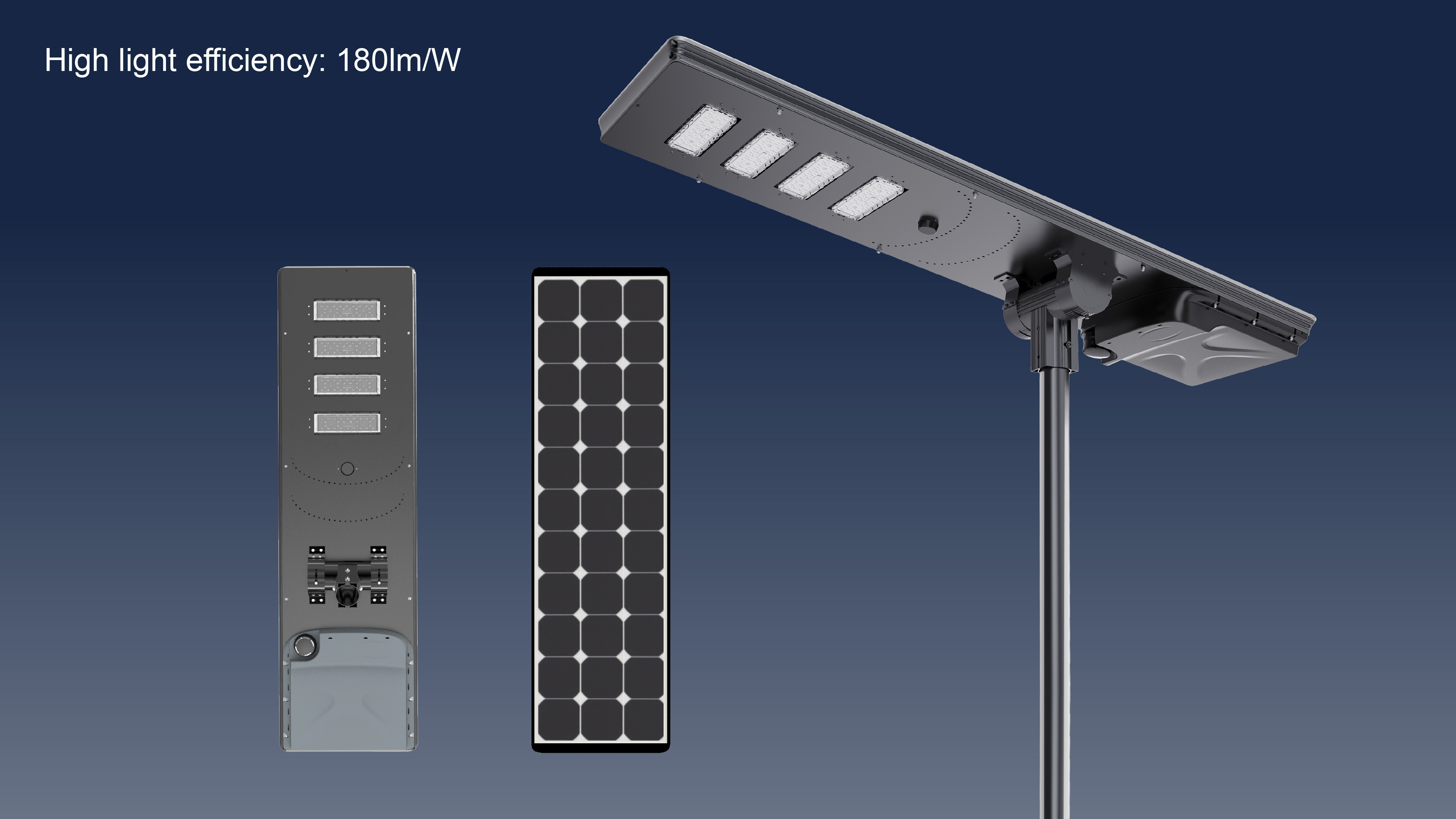 Shenzhen  High Quality 60w 80w 100w  Wind Hybrid IP65 Solar LED Street Light