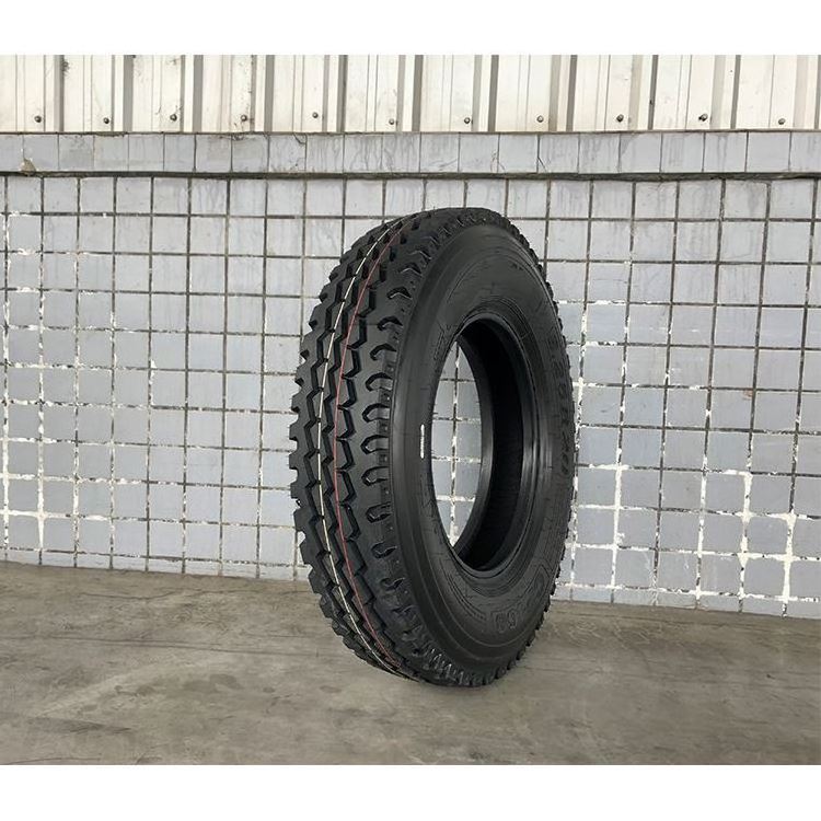 Top Quality excellent oblique pattern block Tyre 8.25R20 9.00R20 Radial Truck Tyre low heating performance for longer miles