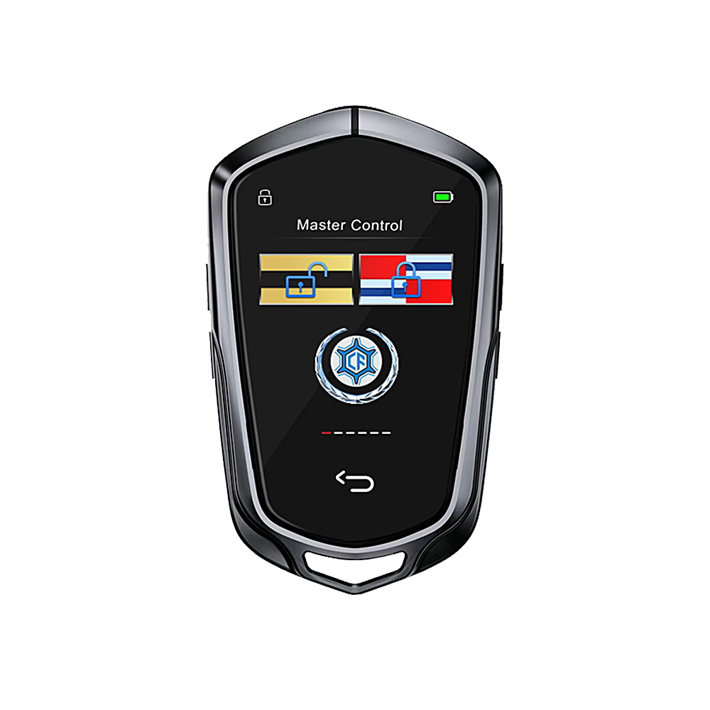 Road Top Comfortable Entry Auto Smart Lock Universal Modified Smart Remote LCD Key Screen Display Key For Cadillac Car