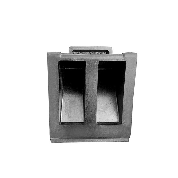 Heavy Duty Rubber Wheel Chock with Handle, 10 x 8 x 5 Inch, Reinforced Oil Resistant Rubber, Easy Access Storage and Usage