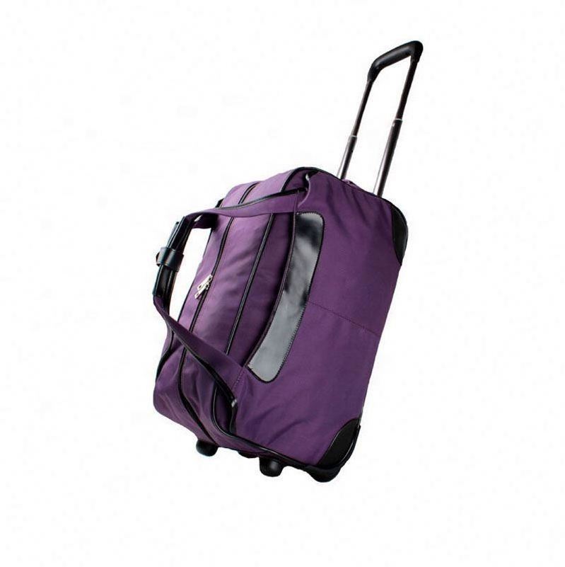 High Quality Travel Suitcase Luggage Bag PU Trolley Bag For Outdoor and Promotion