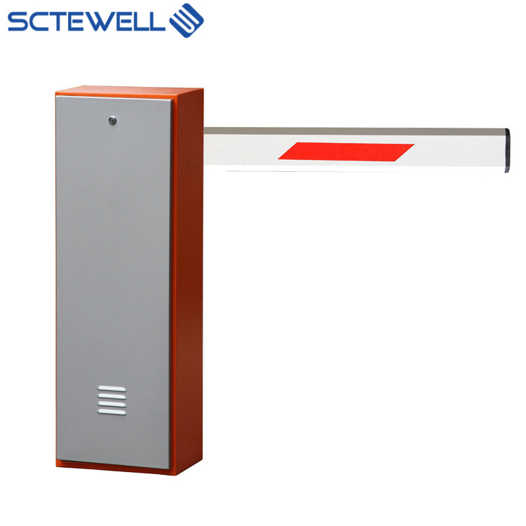 Remote security arm drop entrance parking device folding barrier gate