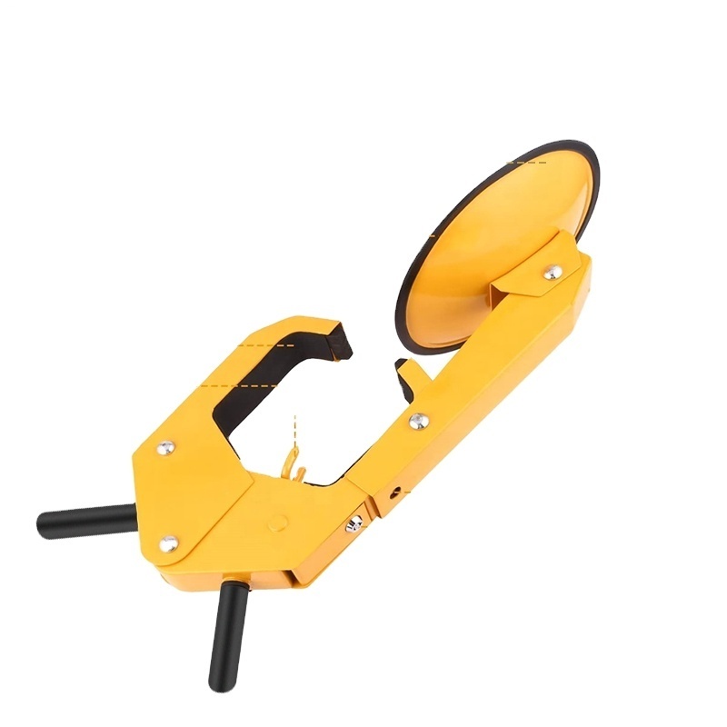 Heavy Steering Wheel Clamps Wheel lock Steering Wheel Lock Car Security Lock With Keys Fits 31.5 to 35.5 inch diameter tires