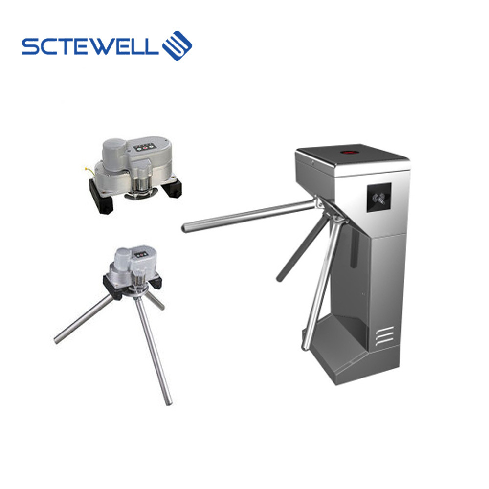 Security CE approved tTripod Turnstile Gate RFID Turnstile Barrier Door for Office Factory Gym Access Control