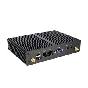 Industrial Mini PC Dual LAN dual COM micro computer J1900