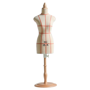 Female Mini Dress Form 1/4 and 2/1 Half Scale Foam Dressmaker Flexible Sewing Dress Form