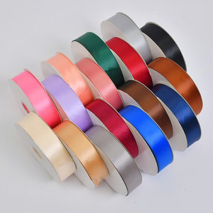 1 2.5  4 cm 25 Yards/Roll Satin Ribbons For Crafts Bow Handmade Gift Wrapping Christmas Wedding Decorative gift Ribb