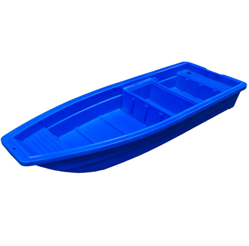 2.0-6.0 m Plastic Breeding Fishing Boat 2-12 People PE Vessel Double-layer Thickening Fishing Boat Wholesale